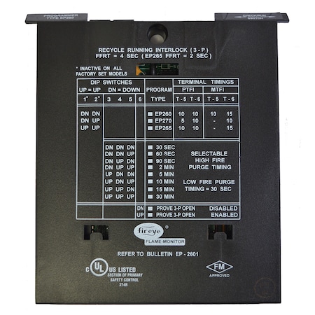 Fireye Ep260 Programmer Module. 30 EP260